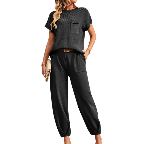 Short-sleeved Trousers & Sweater - Image 3